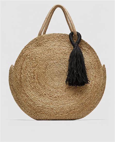 zara raffia bags.